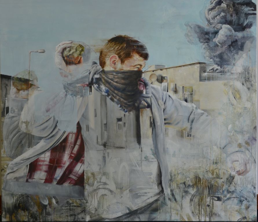 Waltz With The Philistine Oil on canvas | 107 x 122cm
