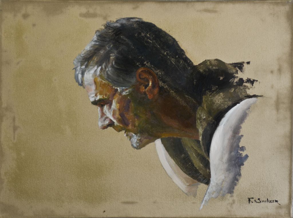 Water To Wine Study Oil on canvas | 46 x 61cm