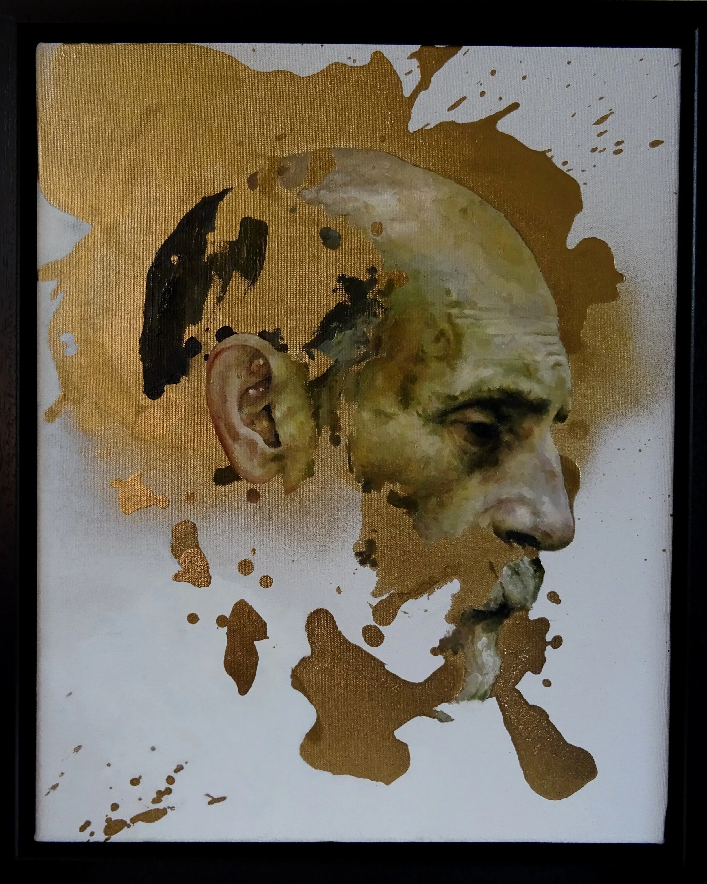  Poor Man  Oil on canvas | 50 x 40 cm 