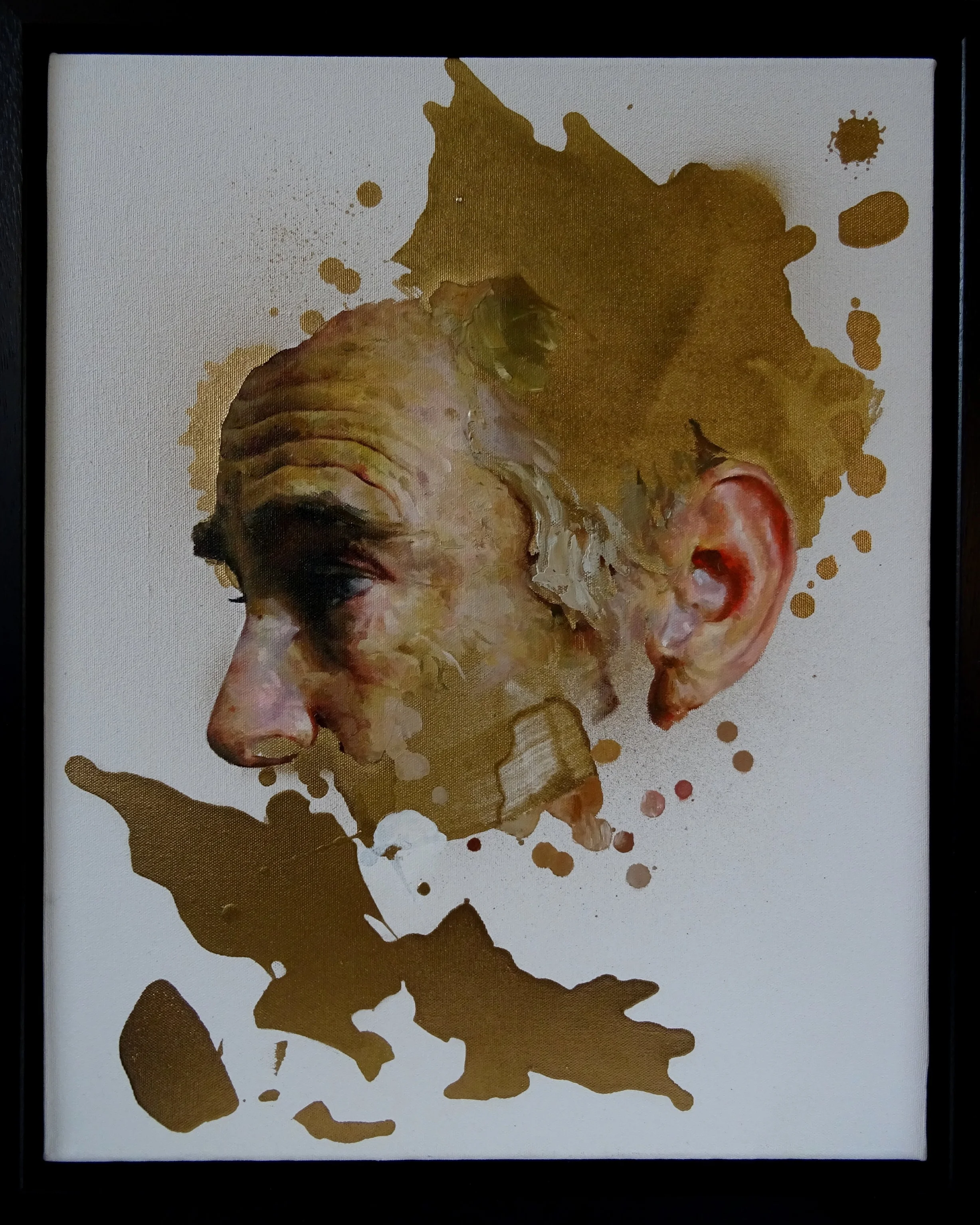  Beggar Man  Oil on canvas | 50 X 40 cm 