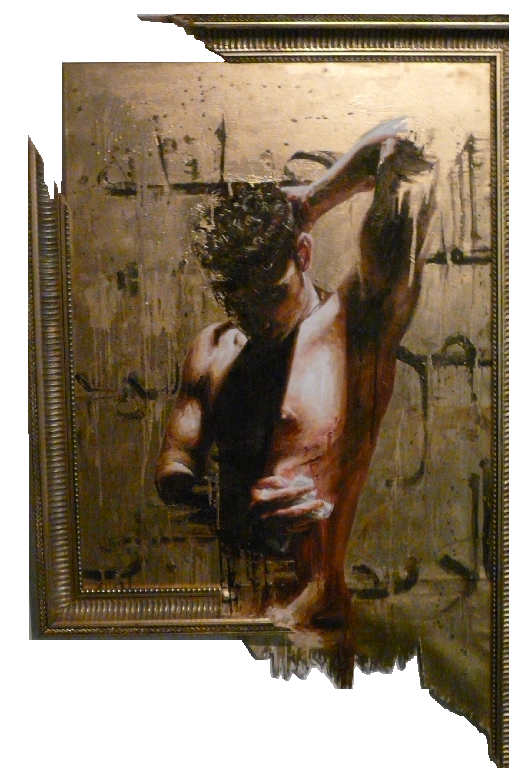 Post Oppression Depression Oil on canvas | 100 x 85cm