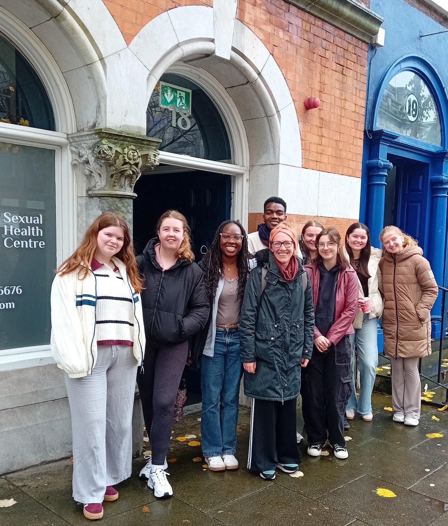 Our health promotion officer @elshaddai.zwie was delighted to welcome a group of Public Health Sciences students at @shc_cork today.  #sexualhealth #ucc @uccsu @uccphsoc