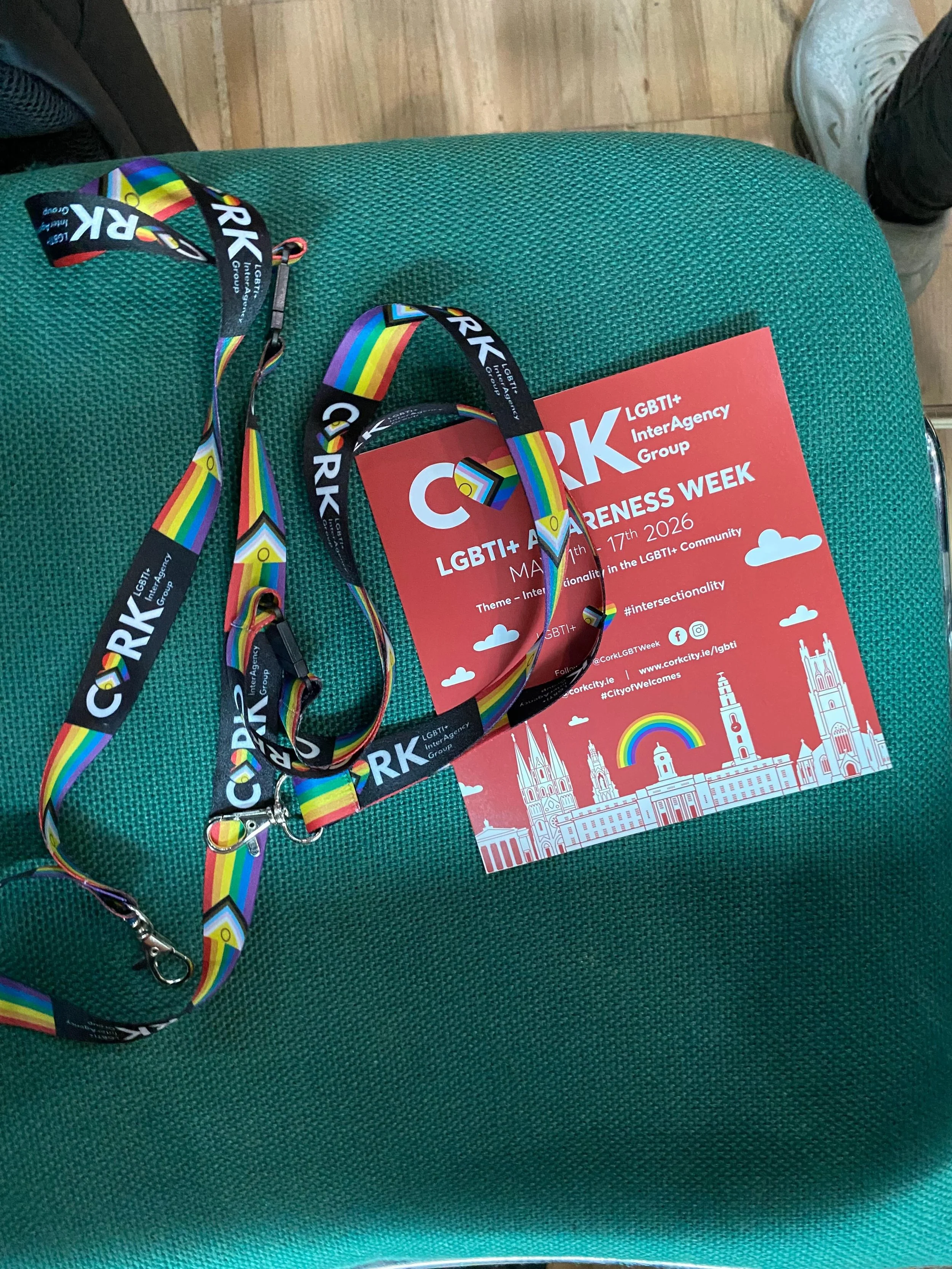 Delighted to be at the launch of the Cork LGBTI+ Interagency Group in City Hall this evening 🌈

A huge well done to everyone involved in organising such an important and inclusive programme for the week. We&rsquo;re especially proud that our LGBT+ S