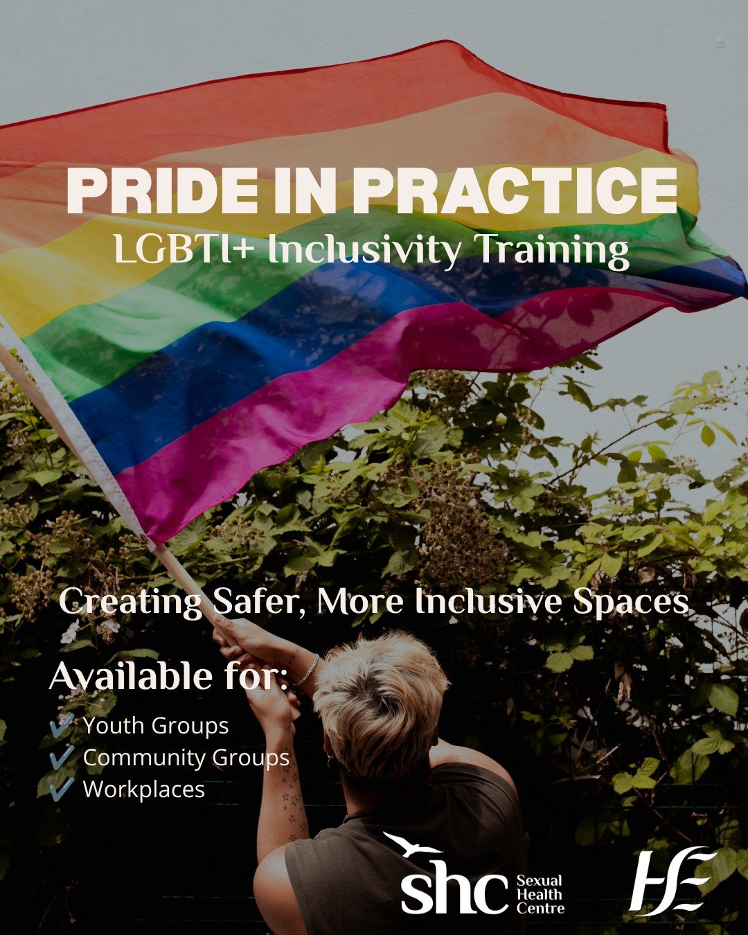 🌈Free Pride in Practice Training🌈

Pride is more than a month&mdash;it's about creating inclusive, welcoming environments all year round.

Our Pride in Practice workshops help, youth groups, community organisations, and workplaces build understandi