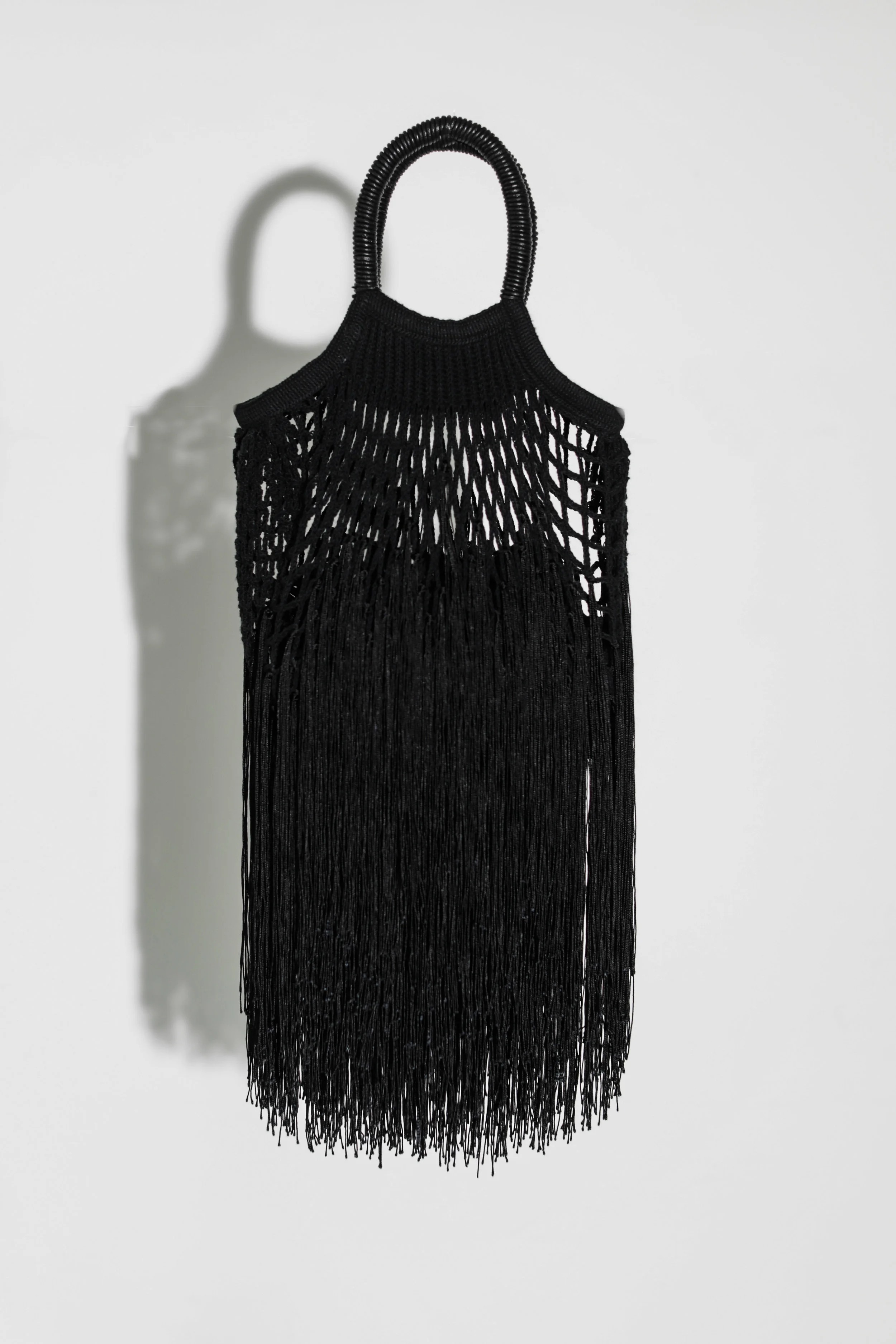 long fringe purse
