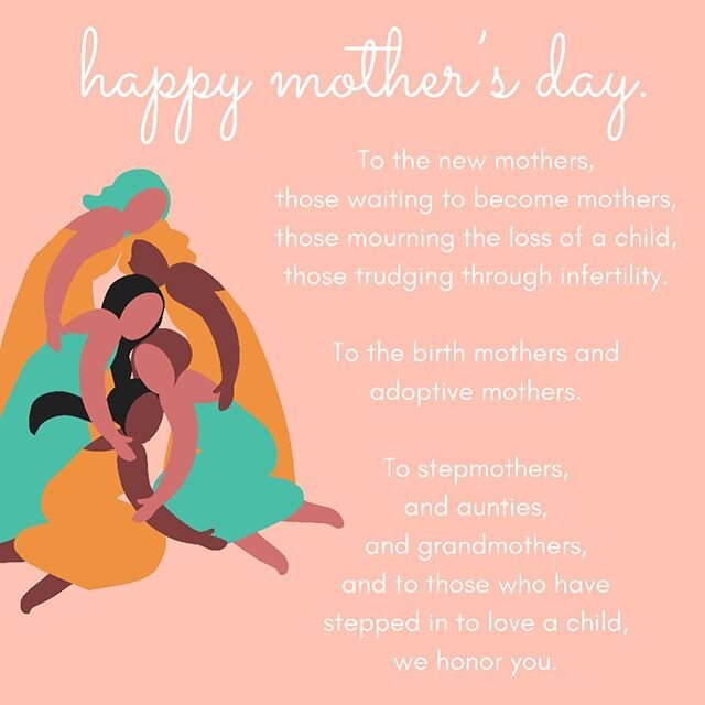 🧡 a word for the mothers.