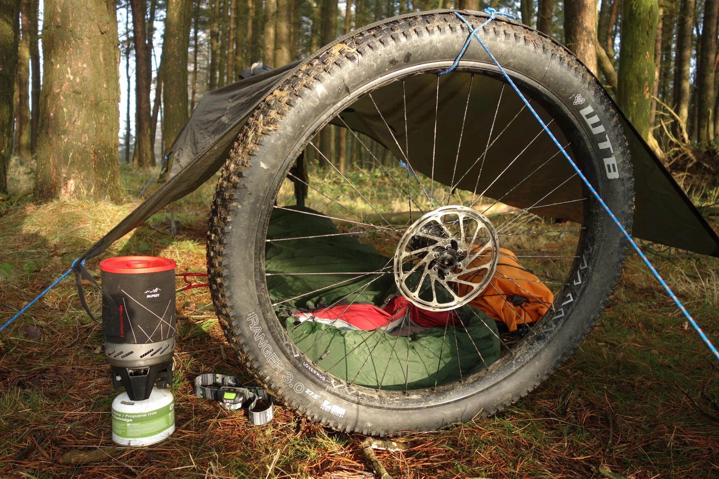 bikepacking peak district