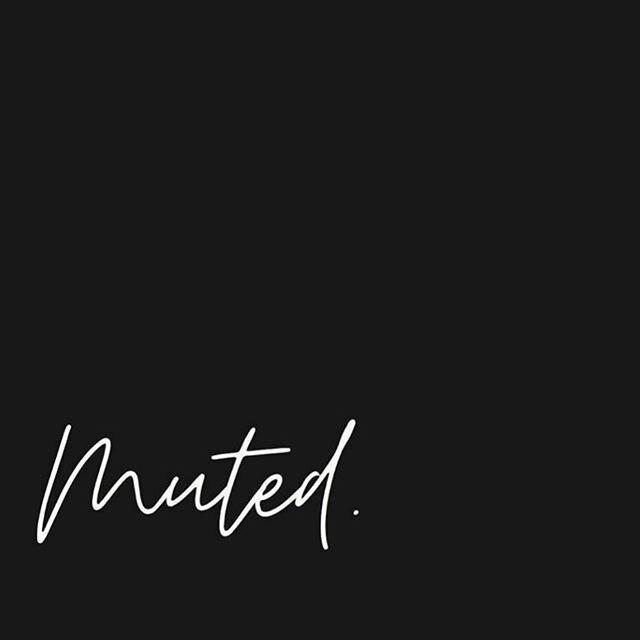 Muted and listening.⁣
Muted and learning.⁣
Muted but NOT silent, and⁣
Muted so my Queens can have a chance to speak! Get em ⁣
🖤🖤🖤🖤⁣
⁣
#blackouttuesday 
#nojusticenopeace