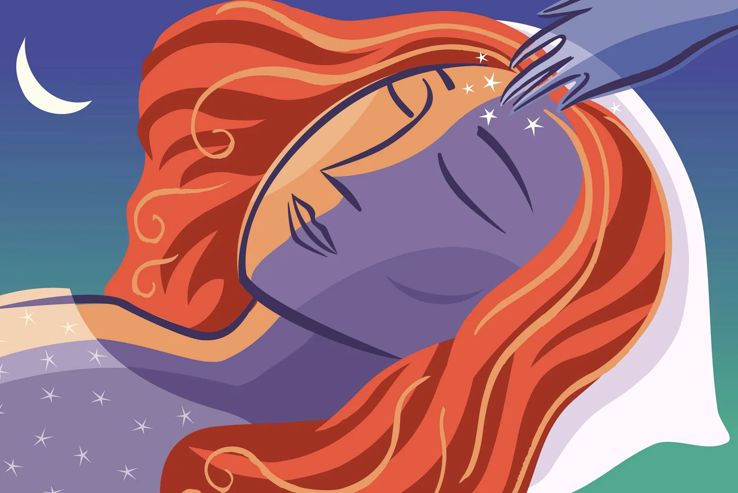 Peaceful Sleep , Adobe Illustrator