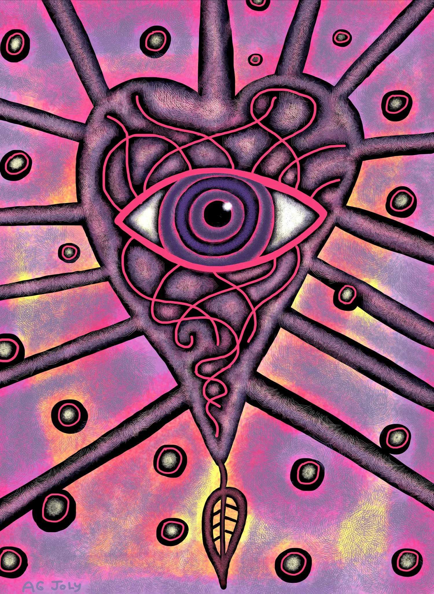 Only the Heart Knows , iPad painting