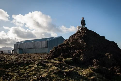 Locals in the picture with Hebrides firm