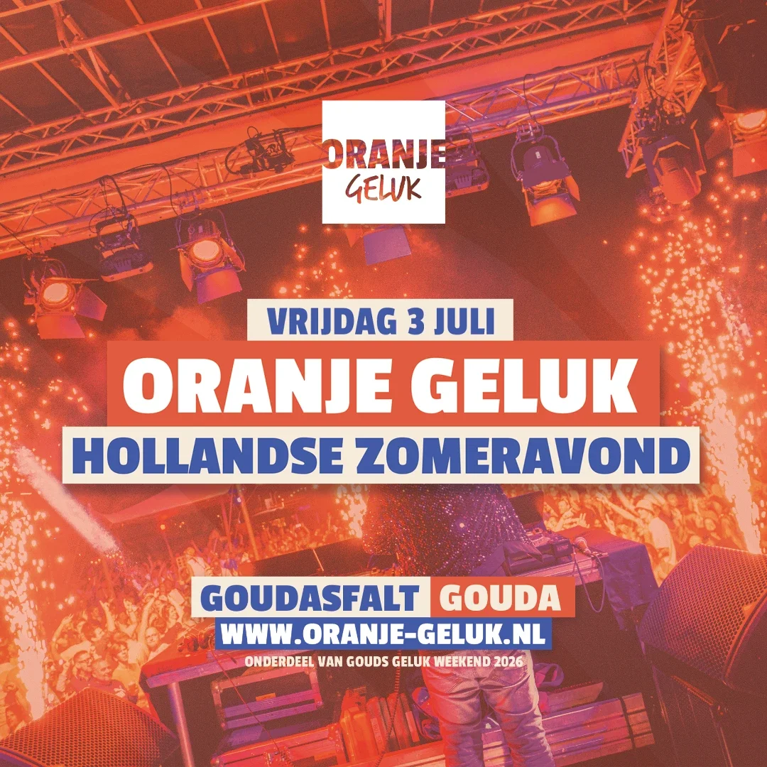 ORANJE GELUK FESTIVAL OP GOUDASFALT