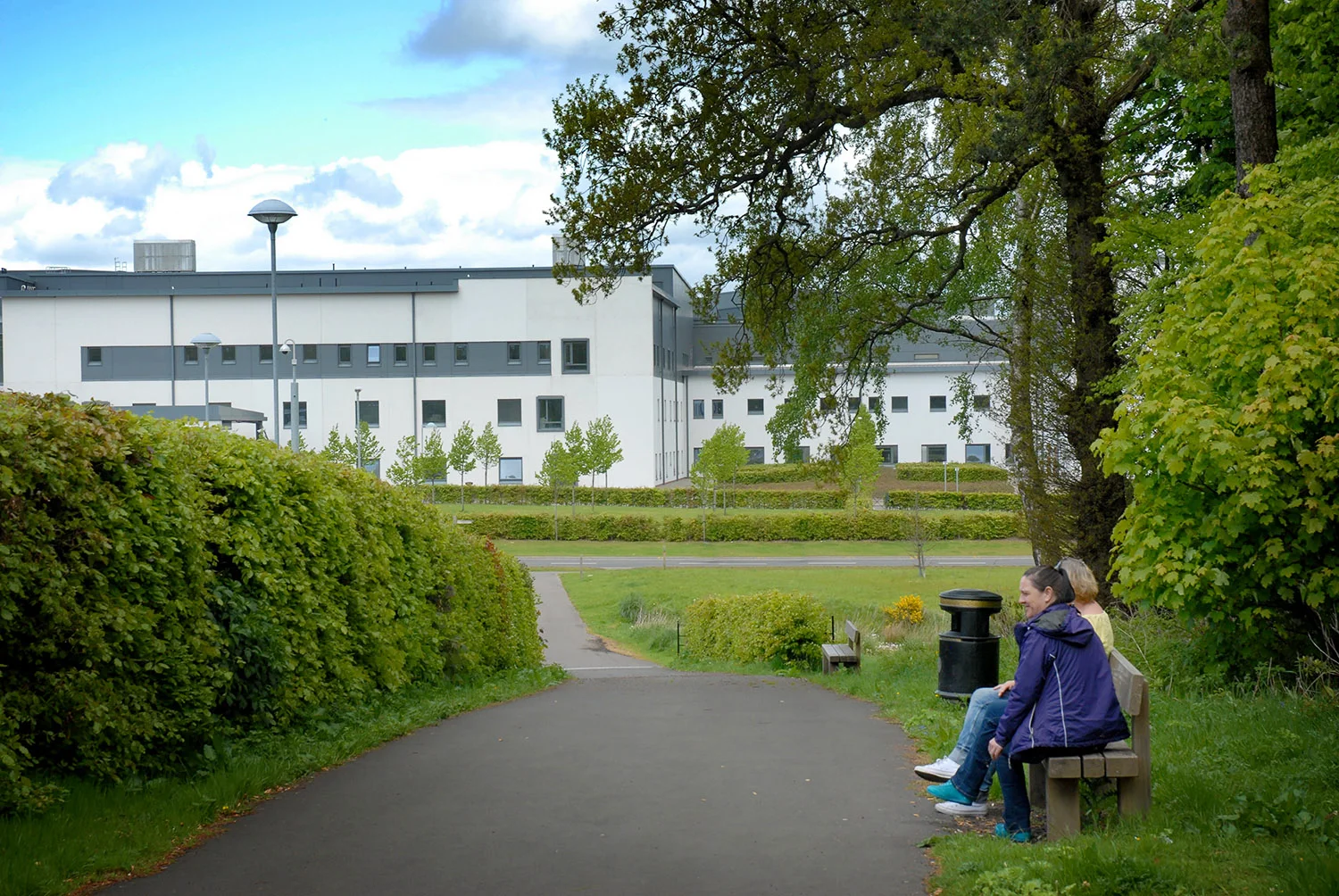 Forth Valley Hospital detail — Building with Nature