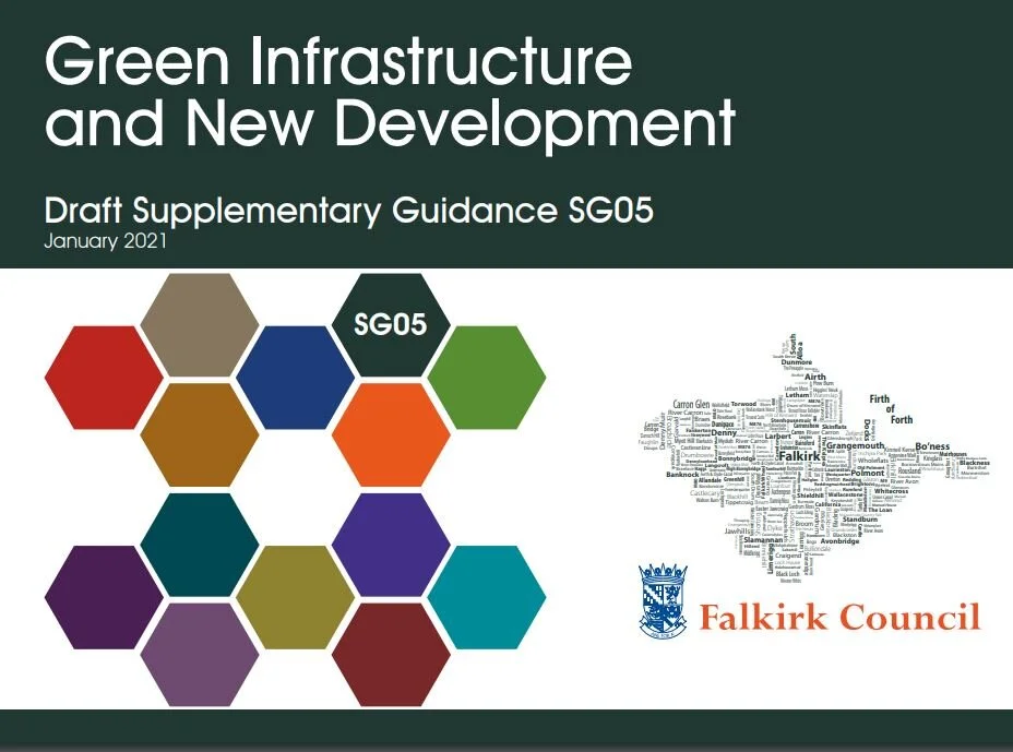 Falkirk Council use Building with Nature Standards to support the drafting of supplementary guidance