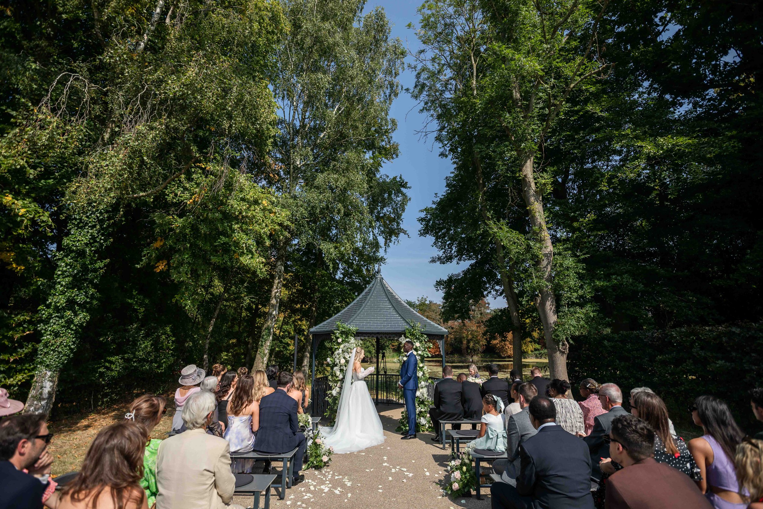 Hengrave Hall - outdoor civil service by the lake-58.JPG