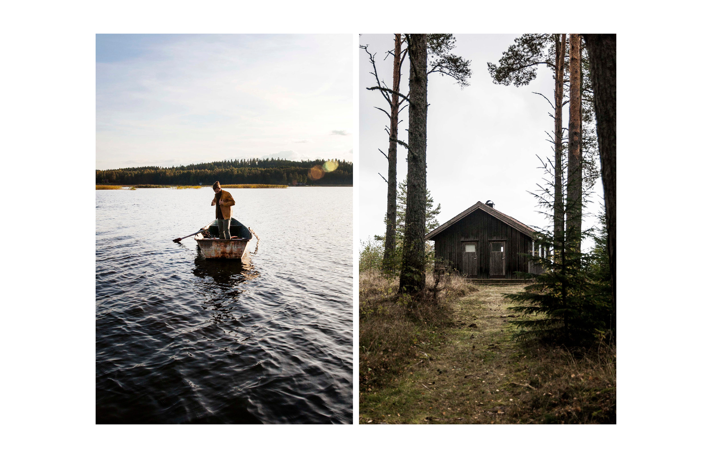 For several years now, I have had the privilege to work and travel with Witloft, a Dutch craftsmanship which is well known for their authentic handmade leather aprons. In this series, we traveled to Dragsön, Sweden. The commute was long and slow, but it was well worth it. Because of my Irish background, I have always loved the Scandinavian colour palette, mystical weather, and tranquility. I was completely in my element.