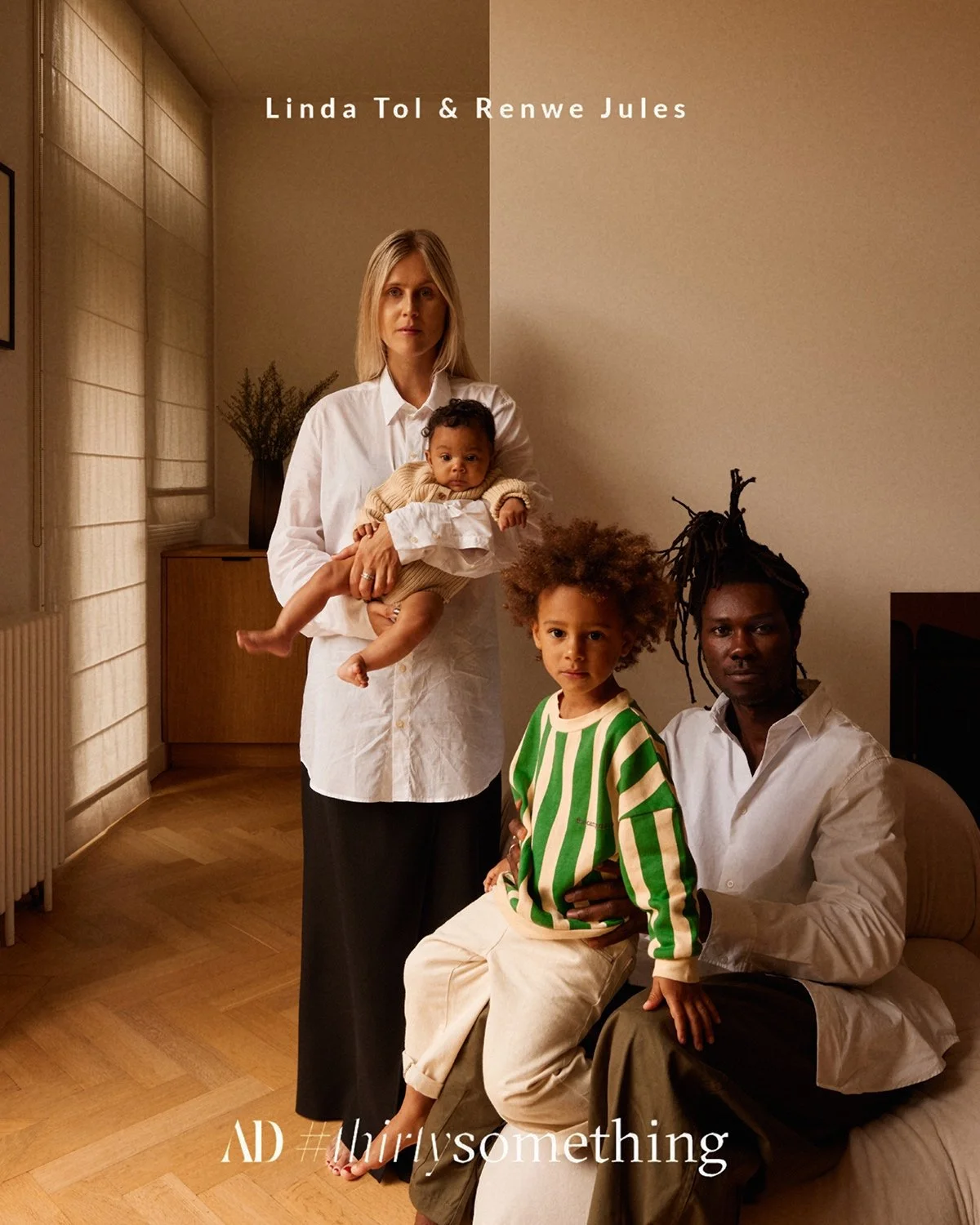 Linda Tol &amp; Renwe Jules for AD Europe