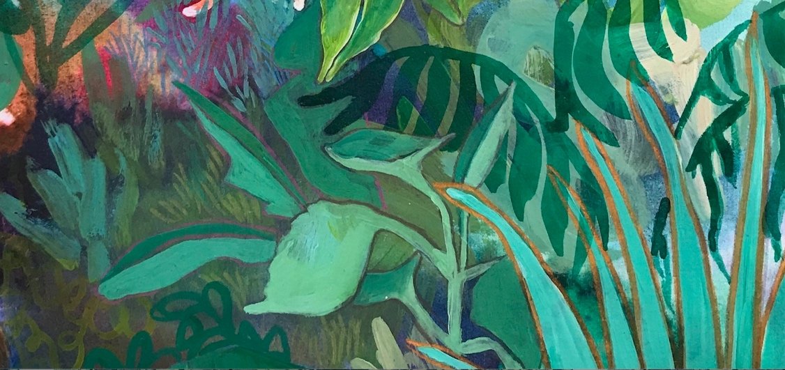 Jungle Foliage (detail) 2024