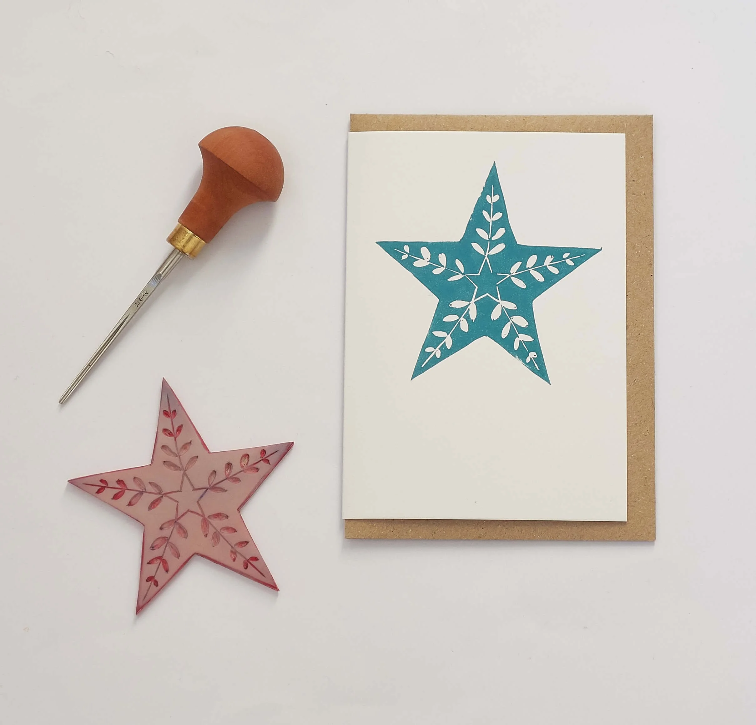 Star Christmas Card