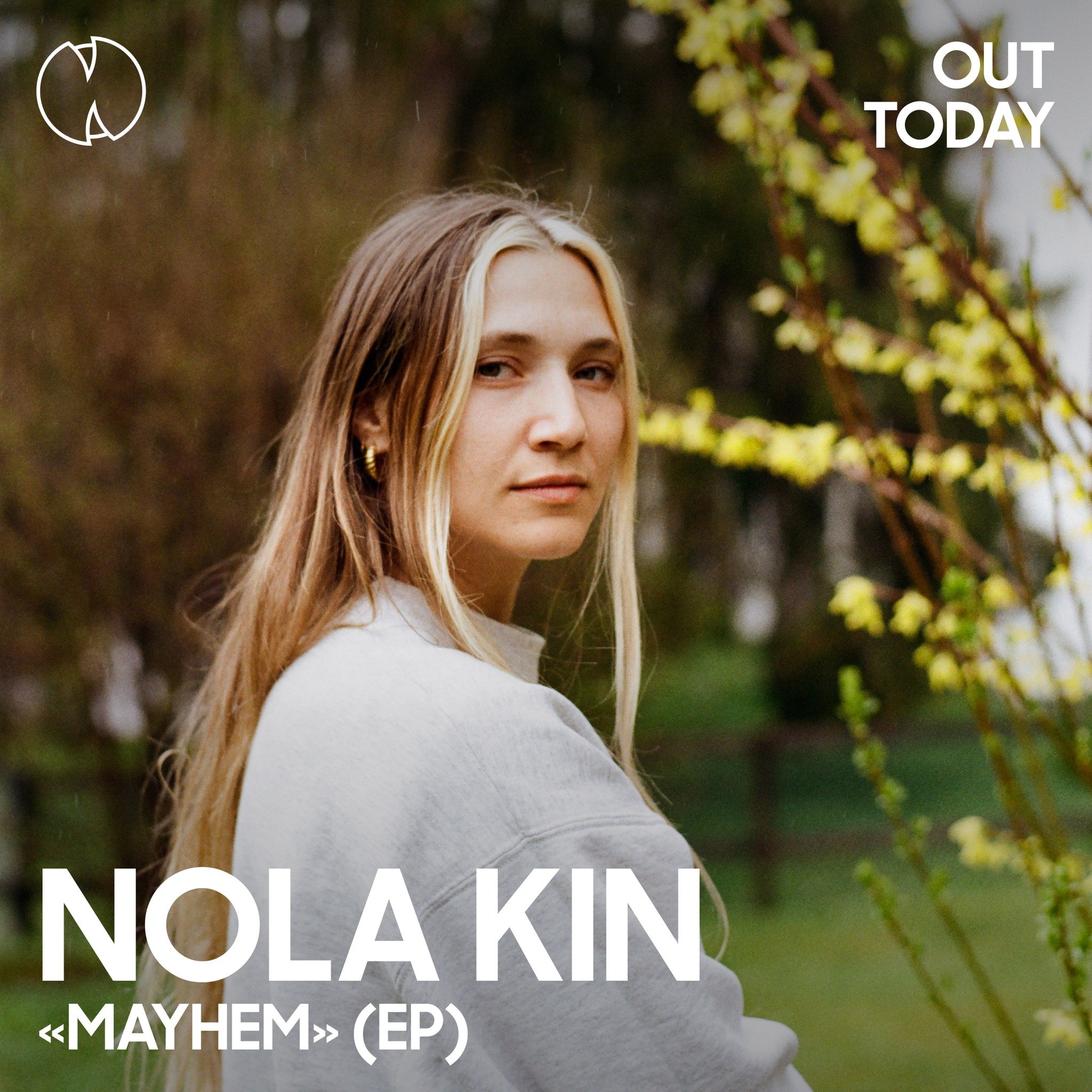 💿 ᴏᴜᴛ ᴛᴏᴅᴀʏ: Today's release day is a busy one! Congratulations to @nola__kin for releasing her EP &quot;Mayhem&quot;. An exploration of intricate landscapes of psychic and emotional mayhem from five unique perspectives. We're proud to work alongsid