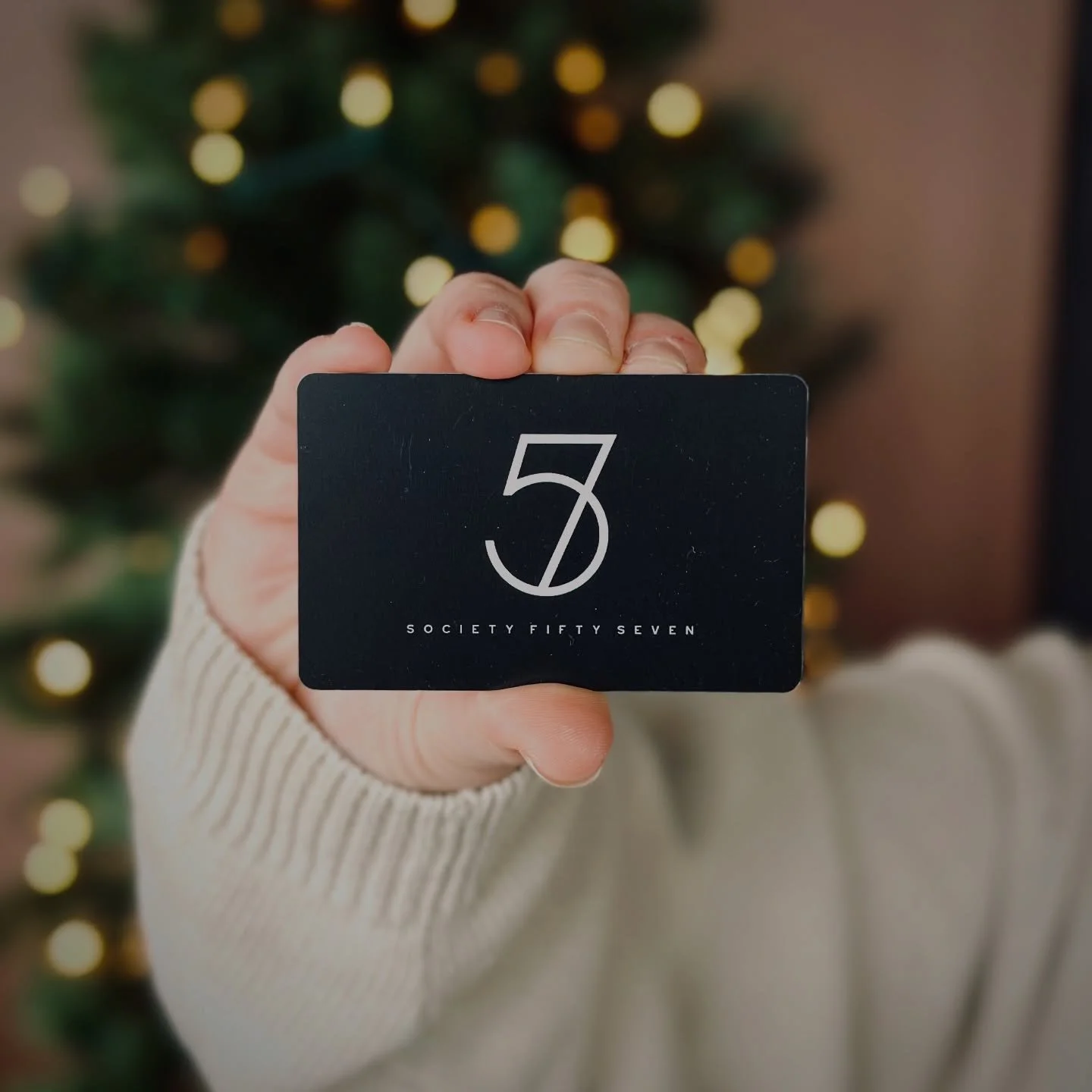 The easiest gift of the season?
A Society 57 gift card.

Coffee, pastries, cocktails, cozy mornings, slow evenings - wrap it all up in one little card.
Available in any amount at the caf&eacute;.