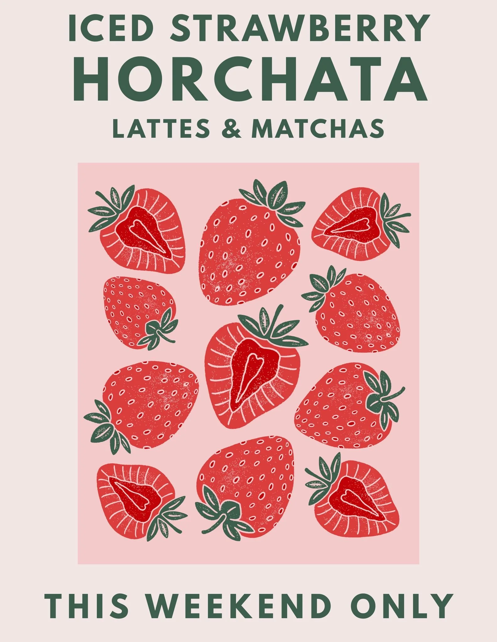 A little strawberry. A little horchata. A lot of intention.

This weekend we&rsquo;re serving Strawberry Horchata Lattes + Matchas with @parientemix &rsquo;s incredible horchata.

Valentine&rsquo;s plans? Start here.
-
-
-
-
-
-
#society57 #aurora #d