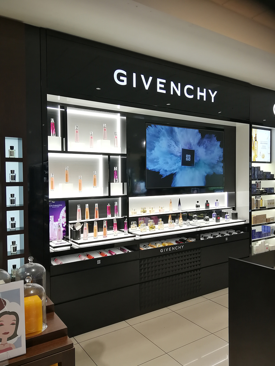 branded counter . Debenhams . Liverpool