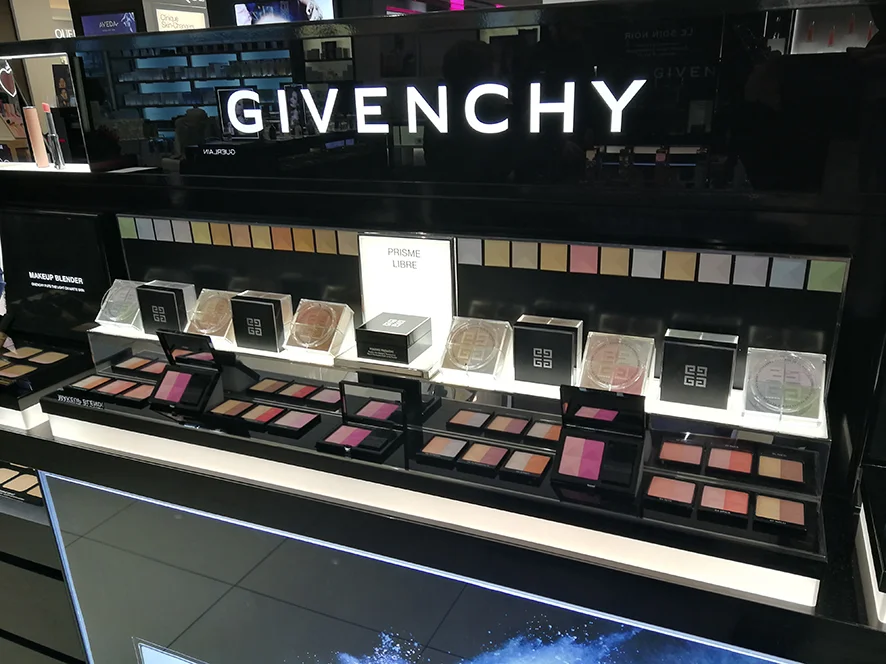 branded counter . Debenhams . Liverpool