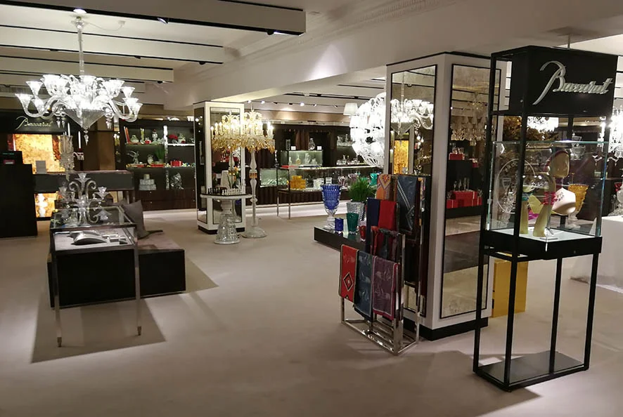 product zoning . Harrods . London