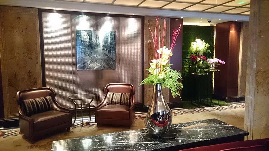 Chelsea Flower Show in stores and at the Westbury Hotel . London