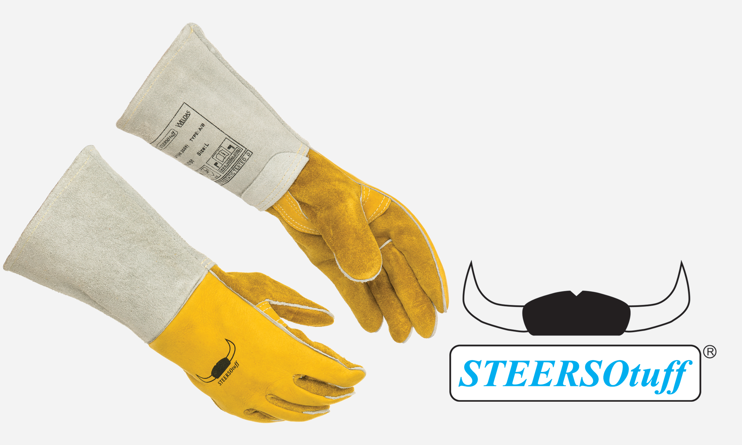 Split Cowhide Stick Welding Glove