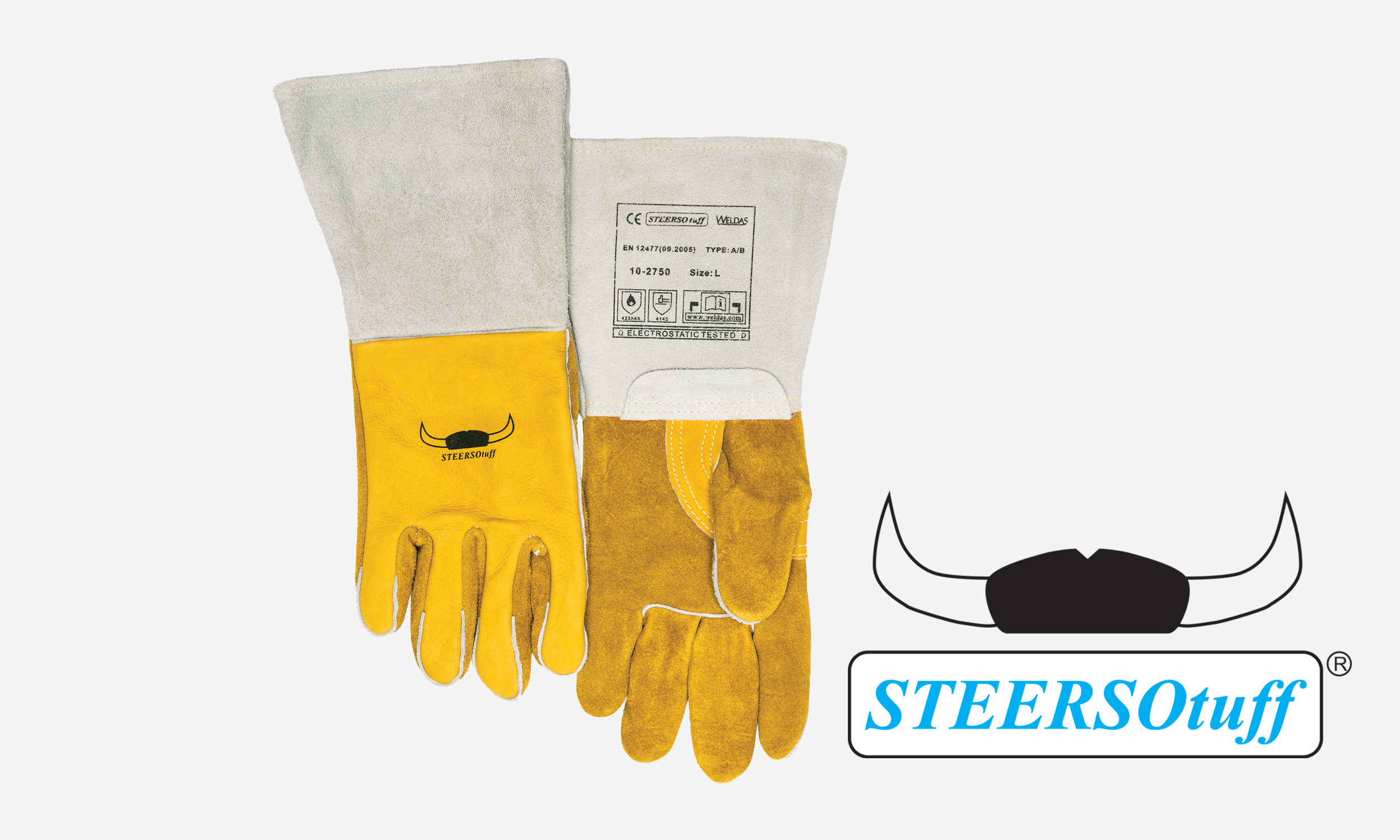 Split Cowhide Stick Welding Glove