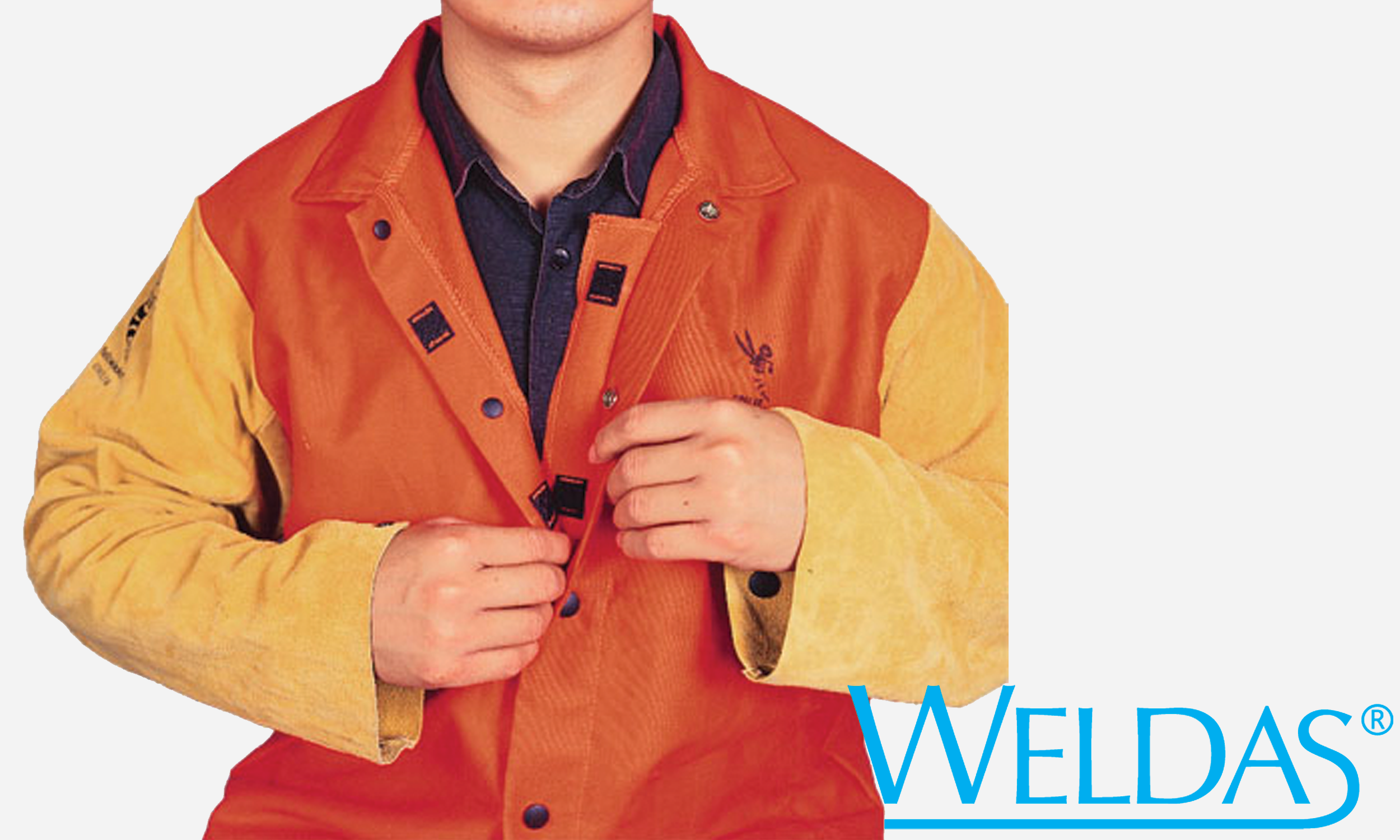 Split Orange Welding Jacket 
