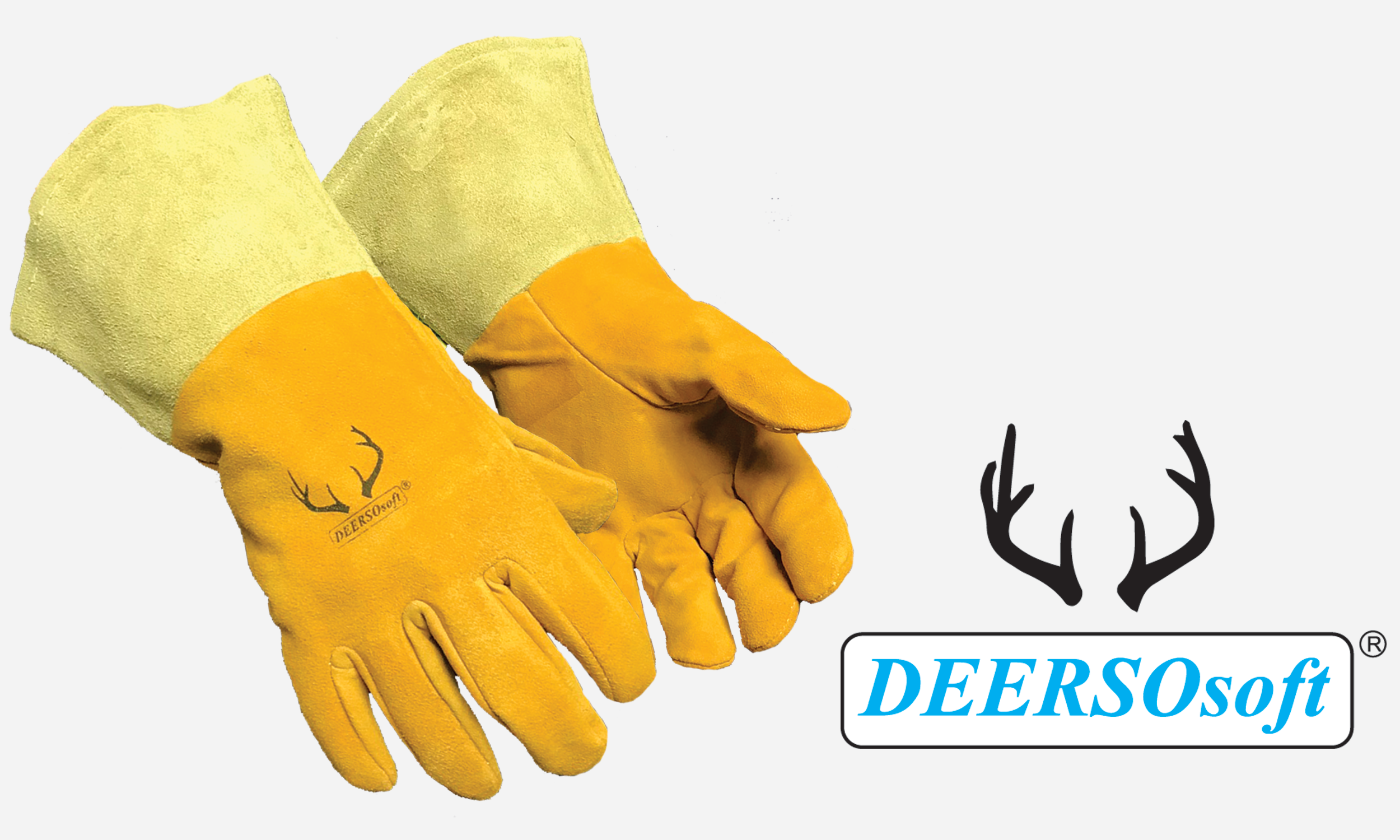 Deerskin Tig Glove Golden 