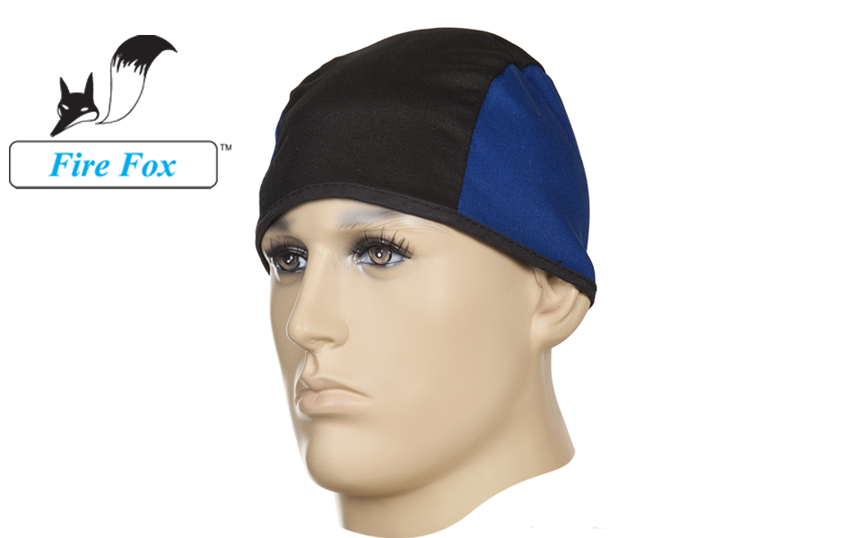 Flame Retardant Cotton Welding Cap – Blue, One Size, Men's Protective Hat