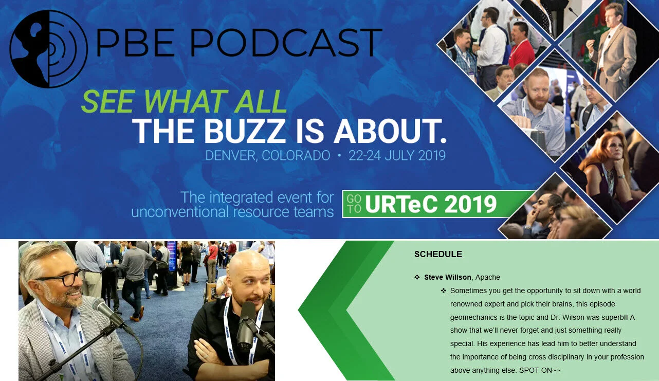 Episode 26: URTeC 2019 SERIES with Dr. Steve Willson