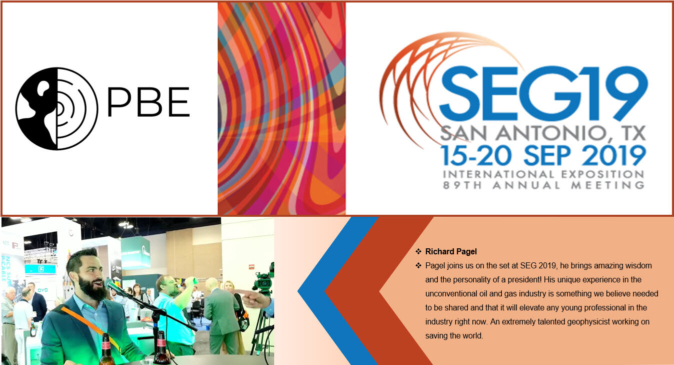 Episode 28: SEG 2019 SERIES with Richard Pagel, Geophysicist