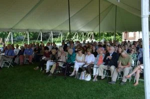 Family, friends and neighbors gather to remember the life of Mary Anne Guitar. -Photo by Jane Merritt