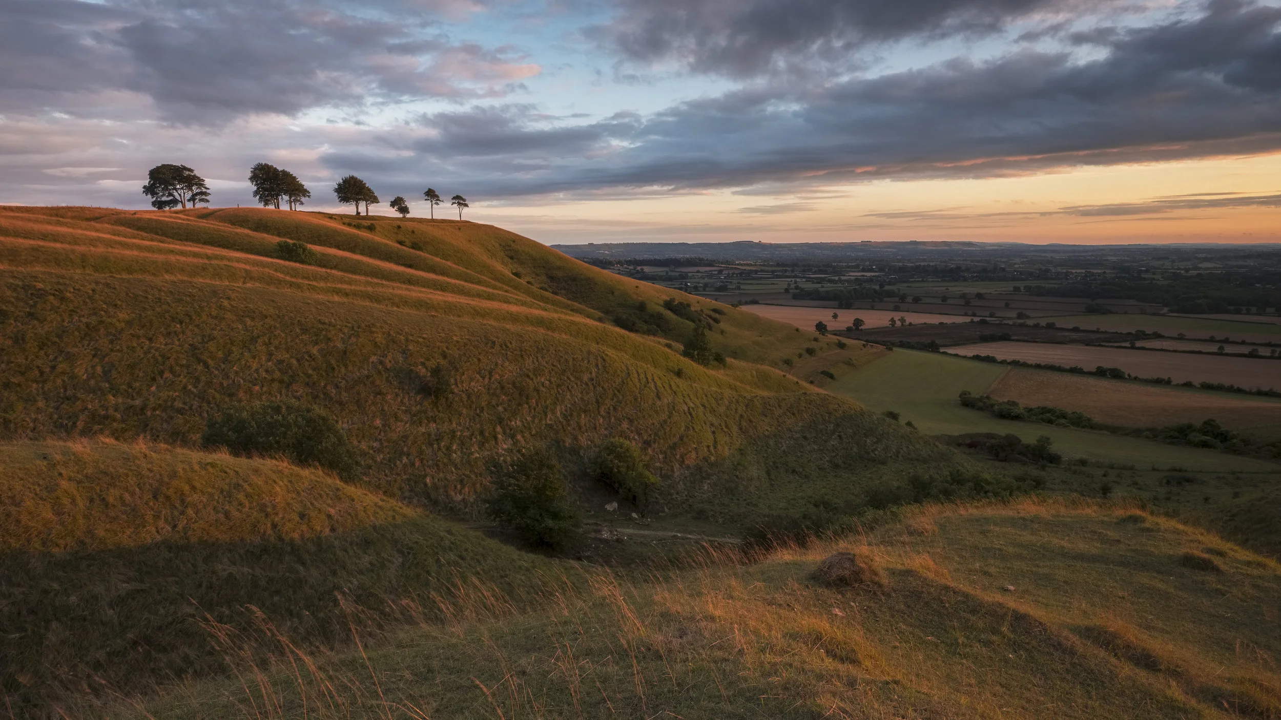 Roundway Down Sunset