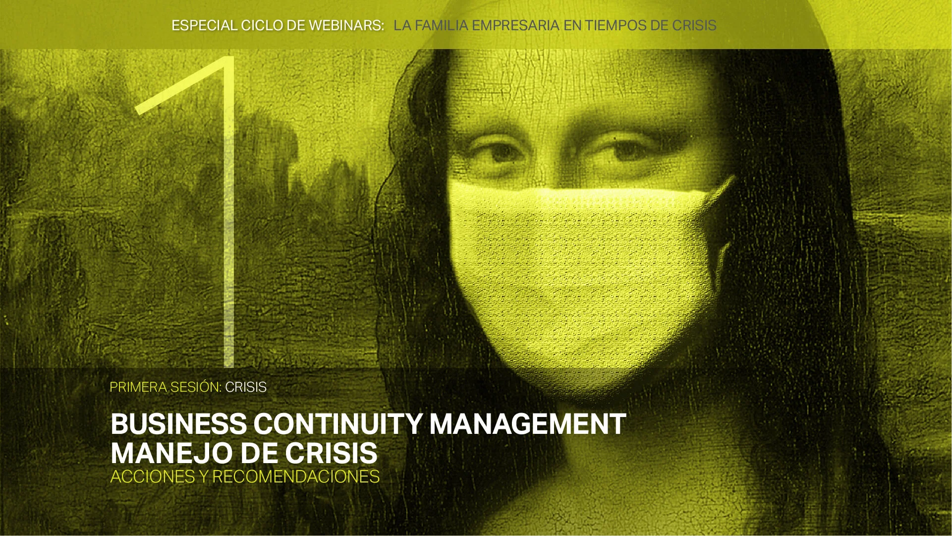 Manejo de crisis y Business Continuity Management