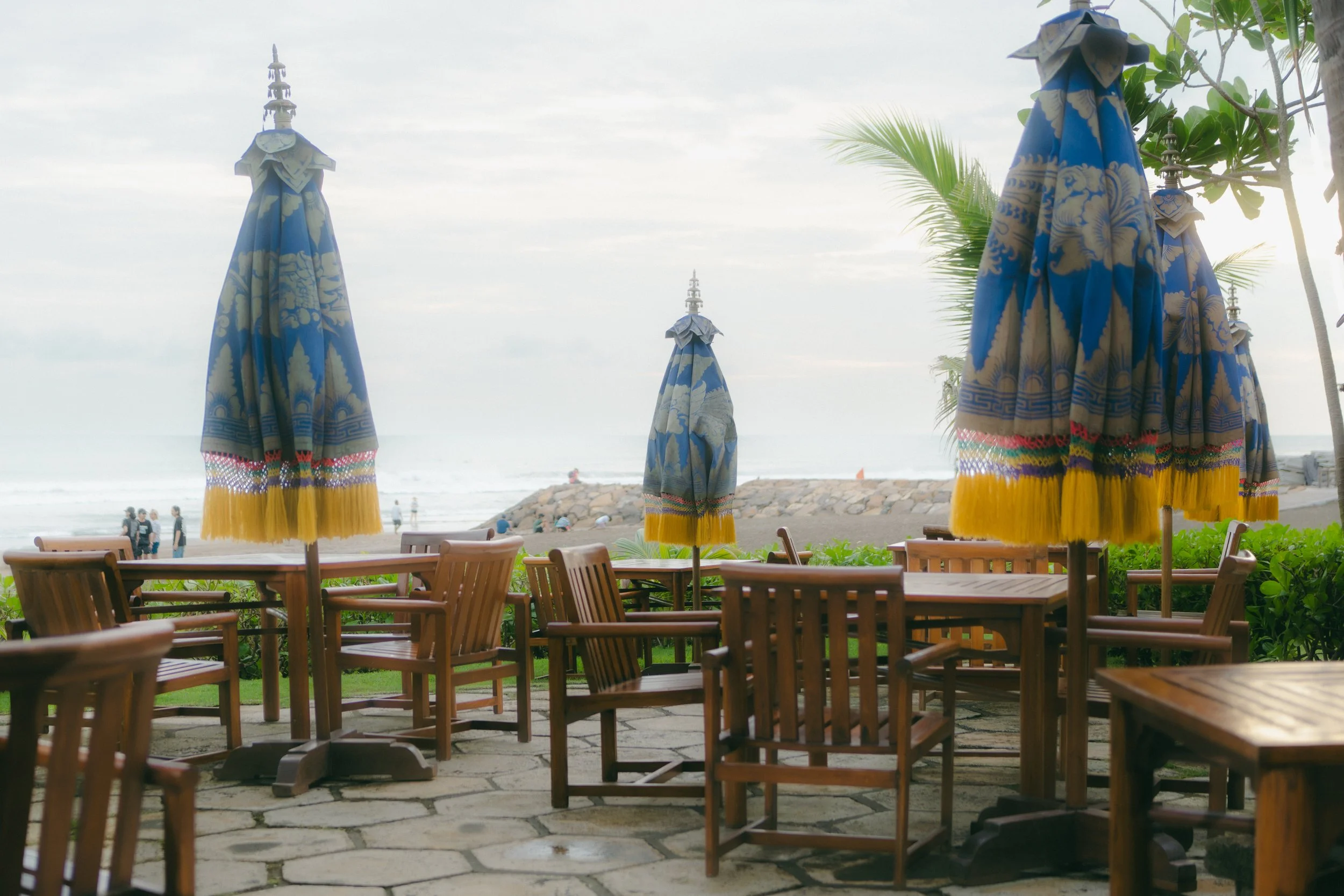  The beachfront at the Oberoi. Some in the surrounding community believe the shoreline forms part of a wider, undocumented landscape of killings. 