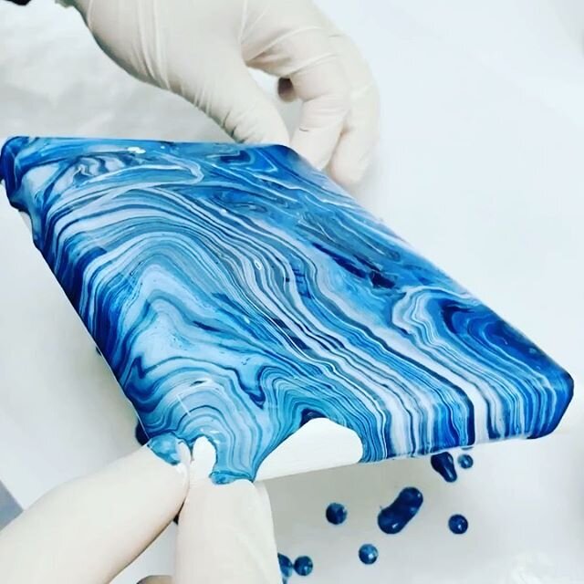 A fun project we&rsquo;ve used with our GED Plus programs is Acrylic Pouring. It involves a mastery level comparable to paint-by-numbers, but the result is quite unique. No two pours are ever the same.⁠⠀
⁠⠀
The materials are easy to find and don&rsqu