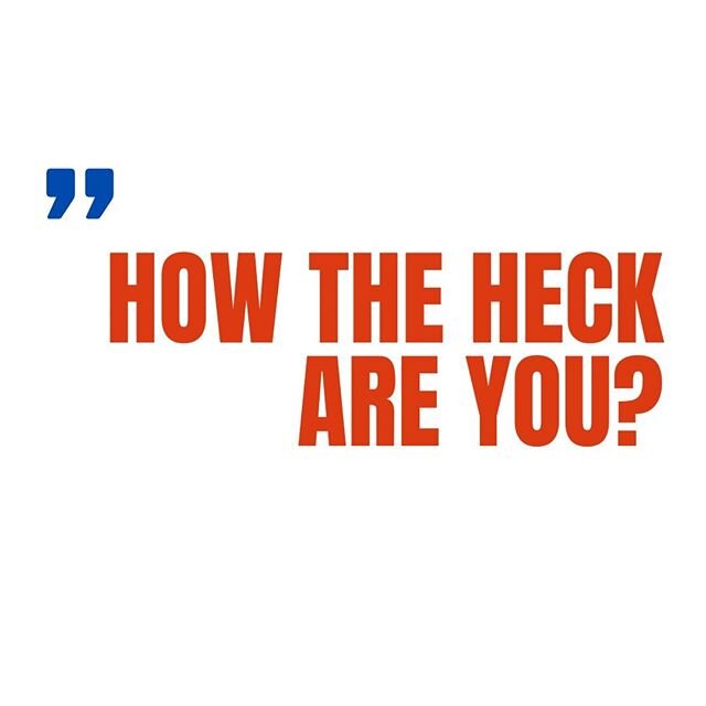 As simple as this question is, it is of great importance. Take the time today to really gauge how the heck you are! #itsokaynottobeokay #itsgonnabemay #may #letstalkaboutit #zerodropouts #educationmatters #colorado #students