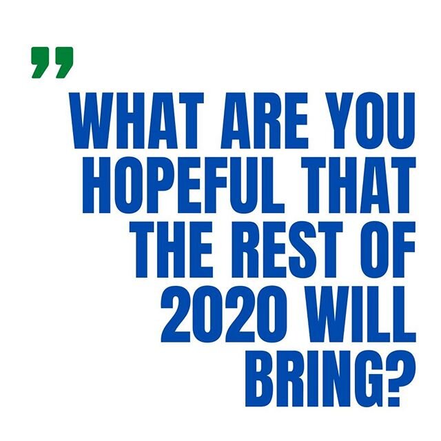 The beginning of 2020 has been interesting, to say the least. With the 'month of hope' coming to a close, what are you hopeful that the rest of 2020 will bring? #hope #emerald #saferathome #connected #letstalkaboutit #bringonjune #zerodropouts #educa