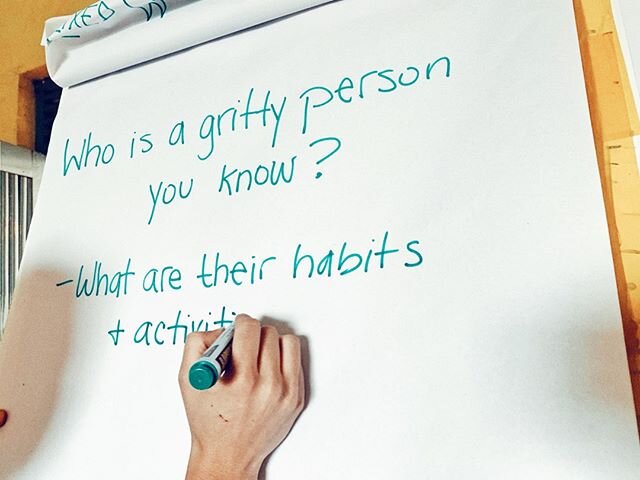 According to the Merriam Webster dictionary, the definition of gritty is &ldquo;courageously persistent.&rdquo; Synonyms of &quot;courageous&quot; include: brave, bold and lionhearted. To become any of those things, you must first find confidence in 