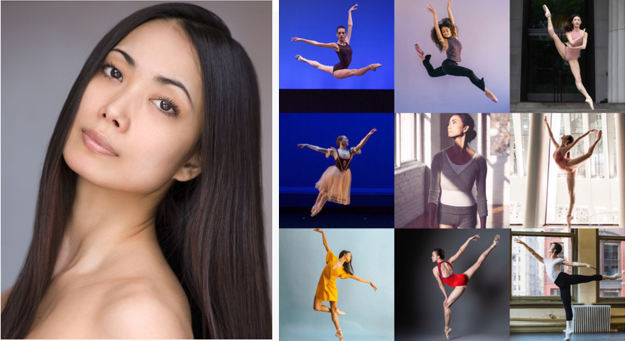 Stella Abrera : photo courtesy American Ballet Theatre Kaatsbaan Pro-Studio/Stella Abrera® 2019 From top left: Chloe Misseldine pc: VAM Productions, Lauren Bonfiglio pc: James Jin, Jin Zhang pc: Juan Pablo Zapata, Leah Baylin pc: Gregory Cary, Stella Abrera pc: Sarah Kehoe courtesy of Capezio, Sierra Armstrong pc: Vihao Pham, Remy Young pc: James Jin, Ingrid Thoms pc: Danel Photography, Jacob Clerico pc: Rosalie O’Connor