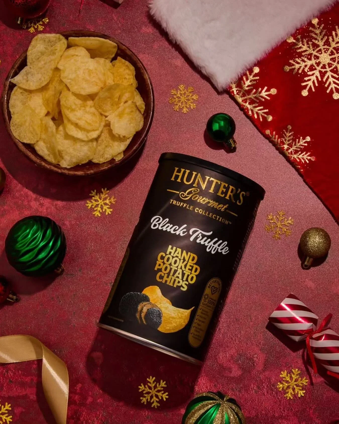 All wrapped up in holiday indulgence ✨🎄
Black Truffle chips to elevate every festive moment🎅🎁