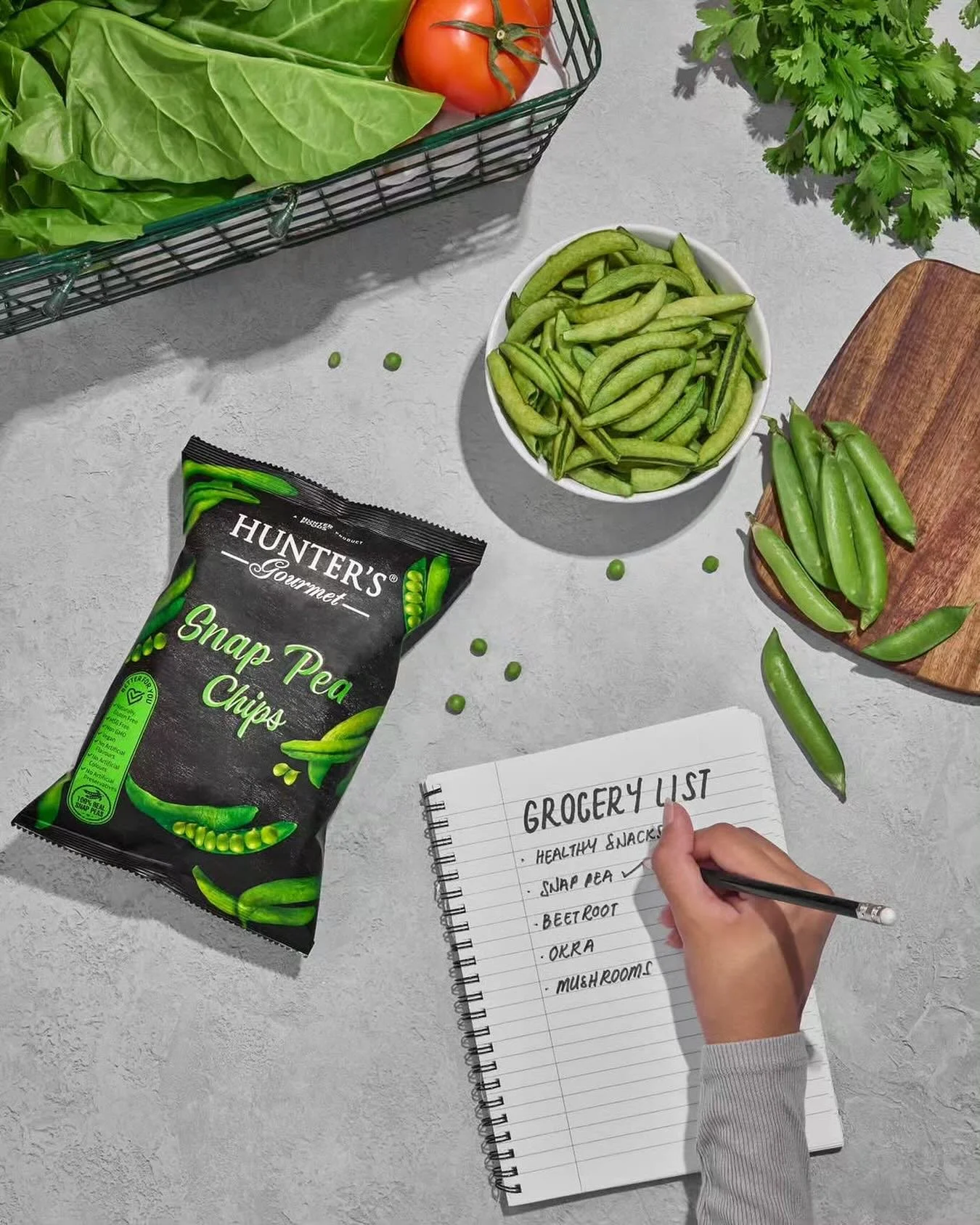 Hunter&rsquo;s Gourmet Snap Pea Chips bring real vegetable goodness to everyday snacking! 😋
Made from whole snap peas, they&rsquo;re nutrient-packed, satisfyingly crunchy, and a wholesome choice to begin the year right!!! 🫛🫛🫛
