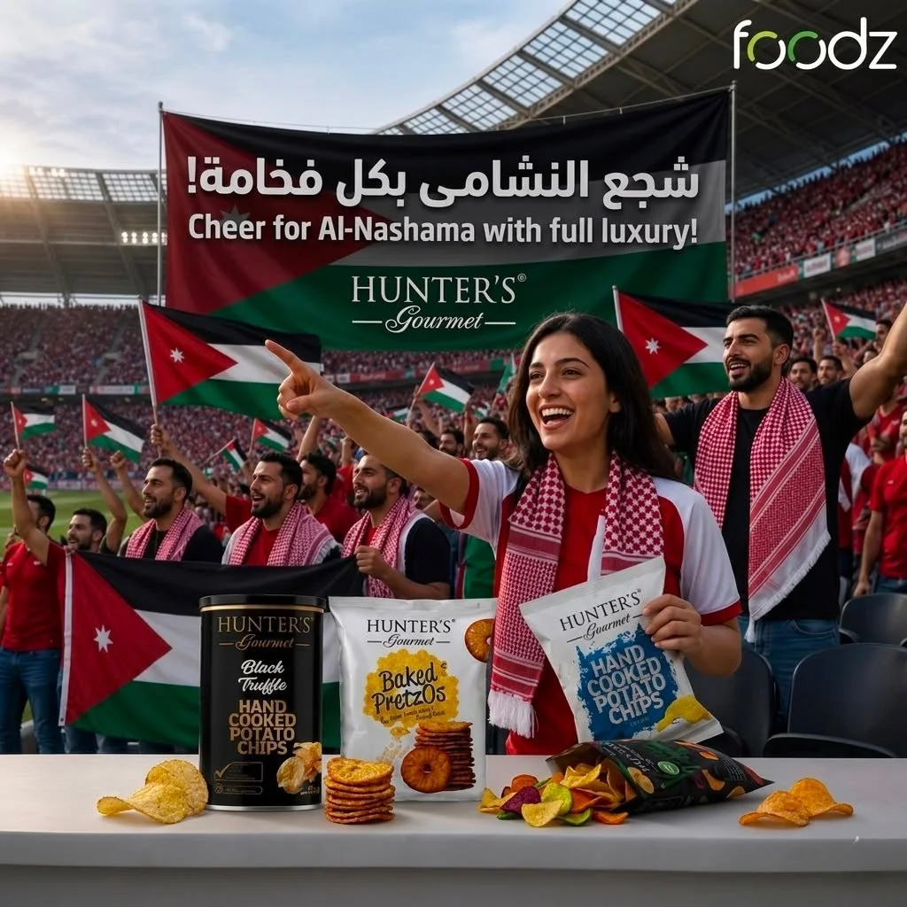 🏆⚽️It&rsquo;s the World cup! 
Cheer with luxury and Delicious taste with Hunters Gourmet Chips! 
هو كأس العالم! 🏆⚽️
شجع بكل فخامة مع شيبس هانترز! 
#قرمش_وشجع #worldcup