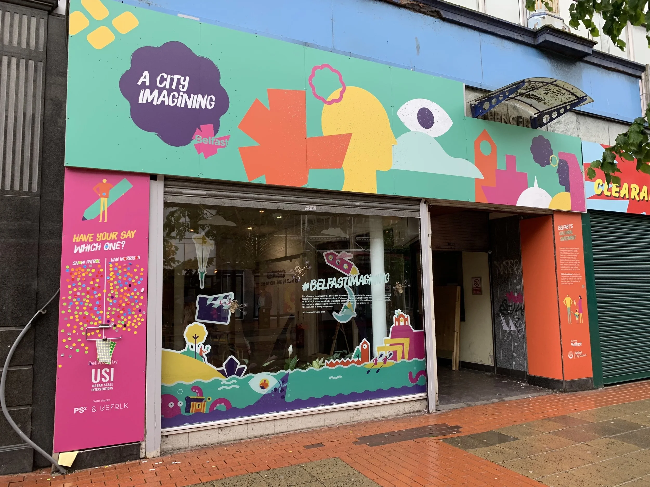 The City Imagining Shop on Royal Avenue in Belfast